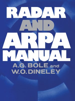 cover image of Radar and Arpa Manual